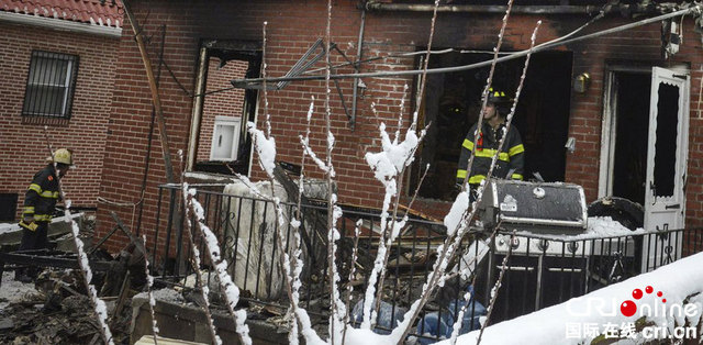 紐約一住宅突發大火 7個孩子喪生