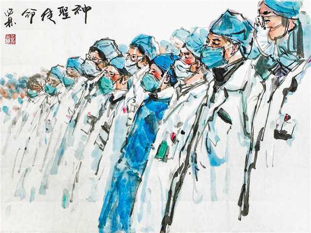 重慶文藝工作者以藝暖心助戰抗疫
