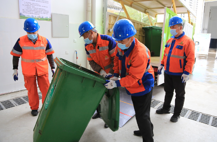 咸陽渭城區首個廚余垃圾分散處置中心試運行 每天可處理10噸廚余垃圾