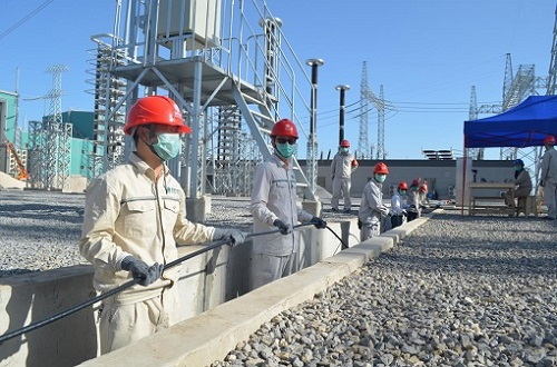 中巴經濟走廊重點項目巴基斯坦默拉直流輸電工程全線貫通
