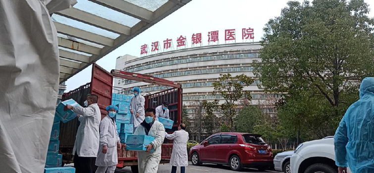【企业频道+民企列表+转载】娃哈哈再捐10000箱苏打水 你在前线战“疫”，我在后方支援