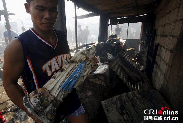 菲律賓一居民區發生火災 200家庭無家可歸