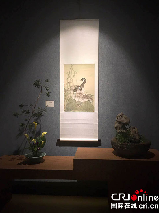“闲墨澄怀—嵇亚林绘画展”在南京博物院开幕
