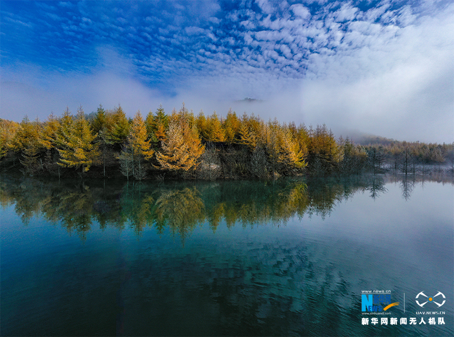 重庆：红池坝上西流溪 暮秋时节景如画
