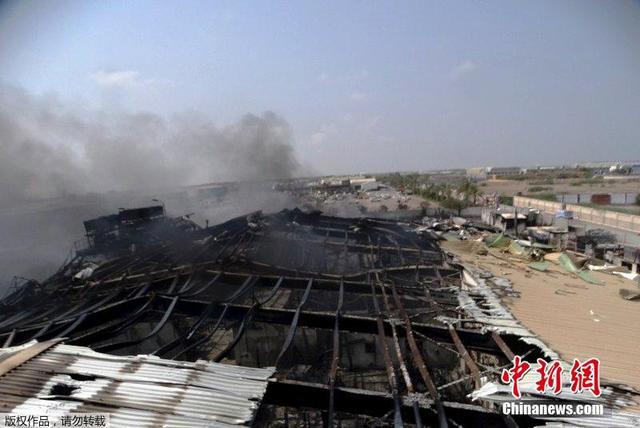 沙特戰機誤炸也門食品廠 也門民眾大規模抗議