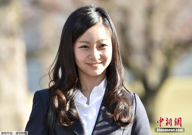 日本皇室最美公主佳子參加大學開學典禮