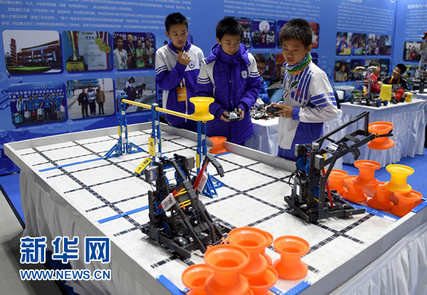 北京市舉辦中小學生特色科技活動展