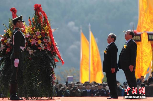 乙未年清明公祭黄帝典礼在陕西黄陵举行