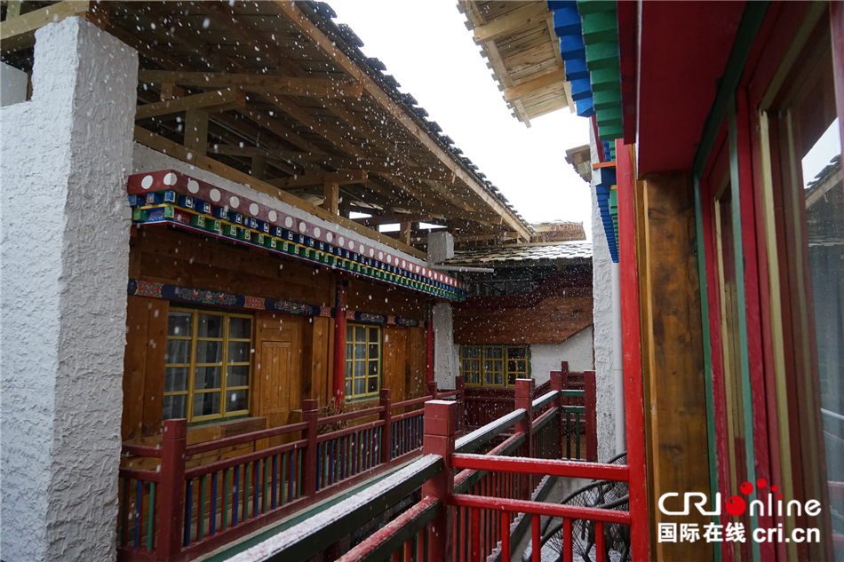 鲁朗国际旅游小镇的冰雪童话世界(组图)