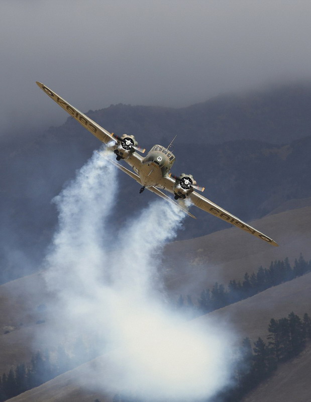 新西蘭航空展老式戰機意外墜毀
