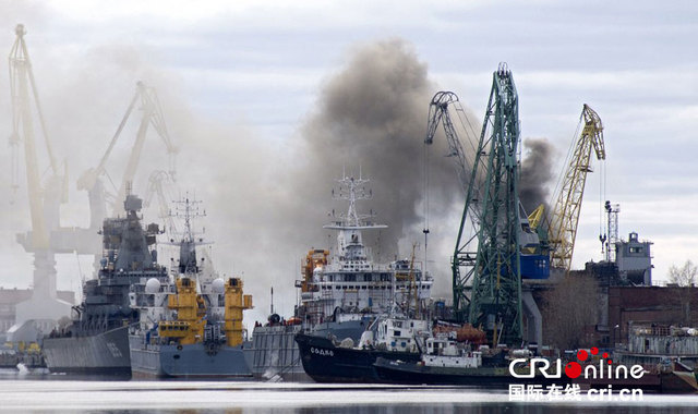 俄罗斯一艘核潜艇发生火灾