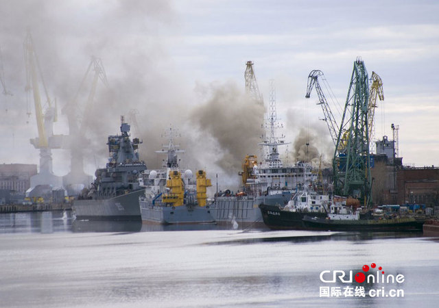 俄羅斯一艘核潛艇發生火災