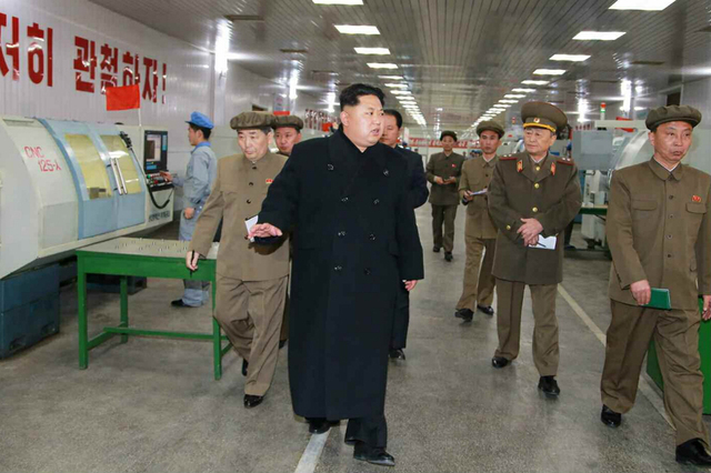金正恩視察軍用電子設備廠 要求實現國産化