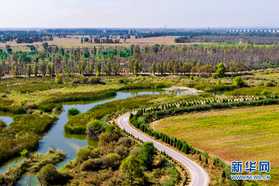 【“飞阅”中国】穿越桑干河 瞰深秋林场
