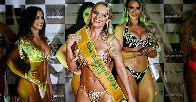 巴西美臀小姐冠军裸身绘圣母像引众怒