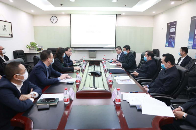 济南市委书记孙立成在上海走访企业 推动合作项目落地济南