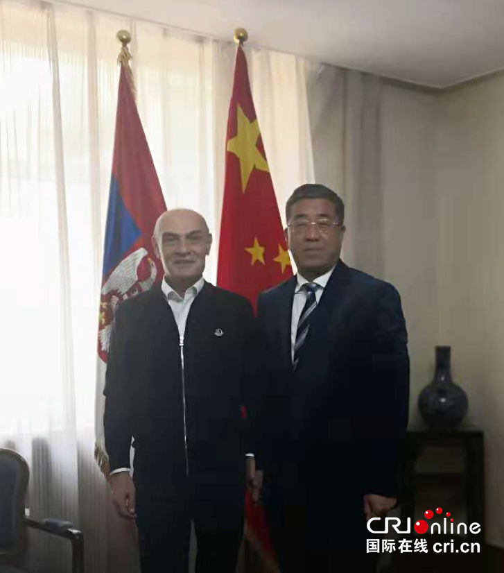 04【吉林】【供稿】【CRI看吉林（標題）】【外事交流】【關東黑土（長春）】【移動版（圖）】長春市外事（僑務）辦公室主任齊國華率團拜訪“一帶一路”沿線國家駐華使館