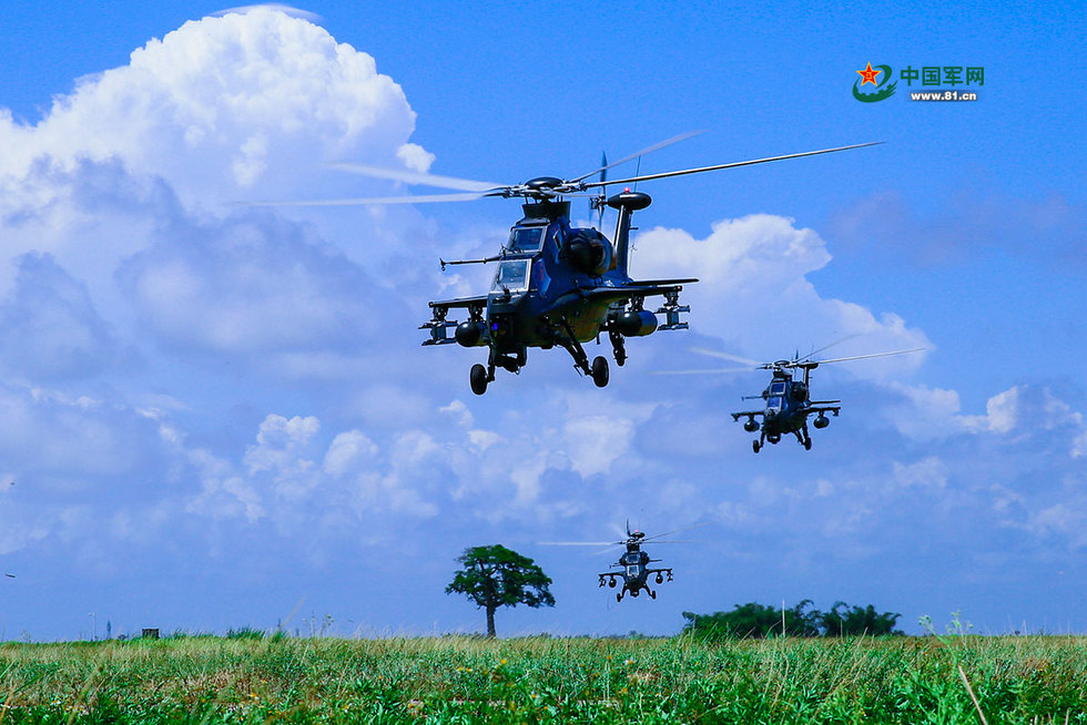 低空突防、精确打击，直升机编队够酷！