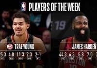 NBA周最佳：哈登场均44.3分 特雷-杨首度当选