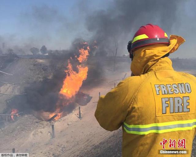 美加州發生天然氣管道爆炸事故 致15人受傷