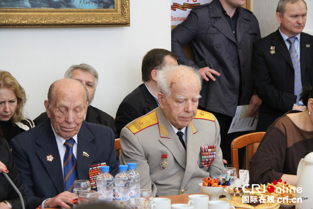 “中俄社會界人士與衛國戰爭老兵聯誼會”舉行