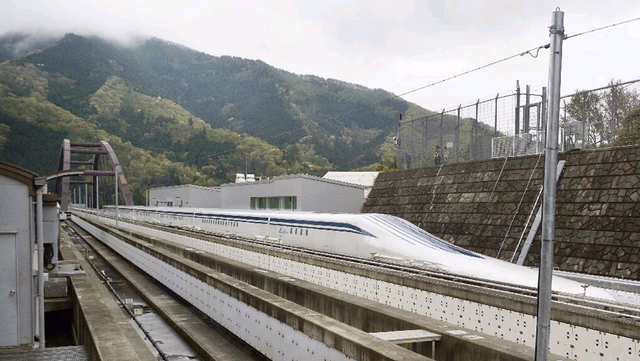 日本磁悬浮列车创造时速603公里世界纪录