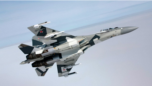 俄蘇-35戰機將在遠東超低空飛行紀念衛國戰爭勝利
