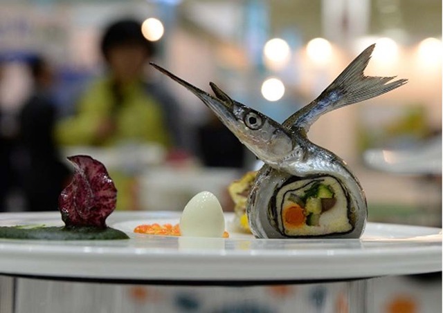 首尔水产品展览会落幕 海鲜美食精彩亮相（组图）