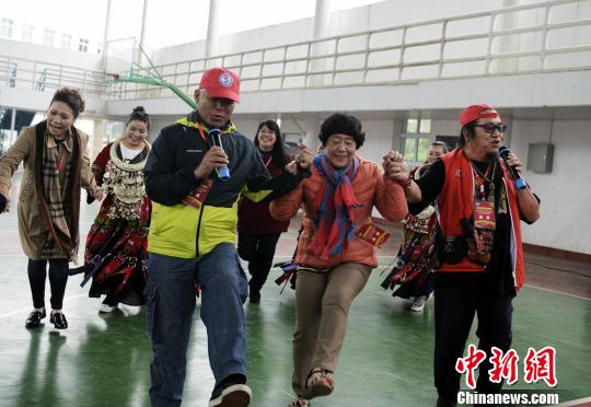 臺灣原住民走進貴州校園交流民族文化傳承