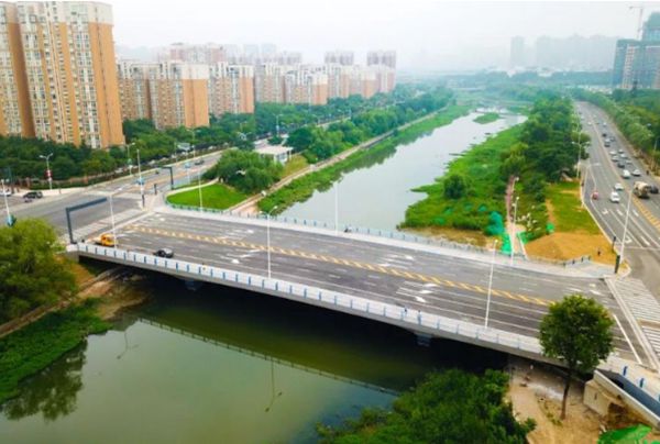 路畅桥通 浐灞“加码”欧亚一路跨浐河桥现已全面建成