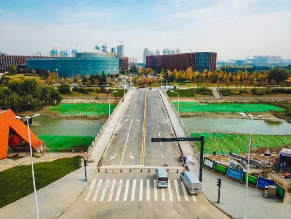 路畅桥通 浐灞“加码”欧亚一路跨浐河桥现已全面建成