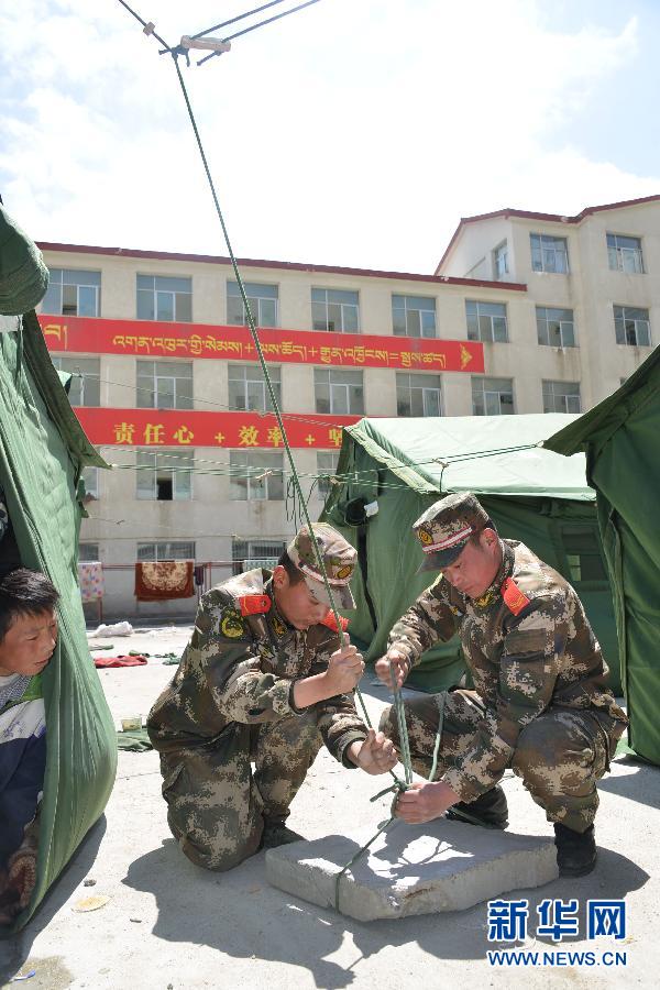 西藏抗震救灾见闻