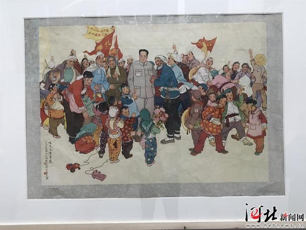 “我爱你 中国”迎新春年画展在河北省图书馆开展
