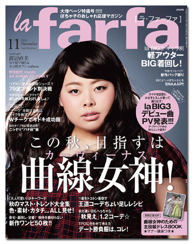 日本胖女孩雜誌人氣大增 顛覆傳統時尚觀