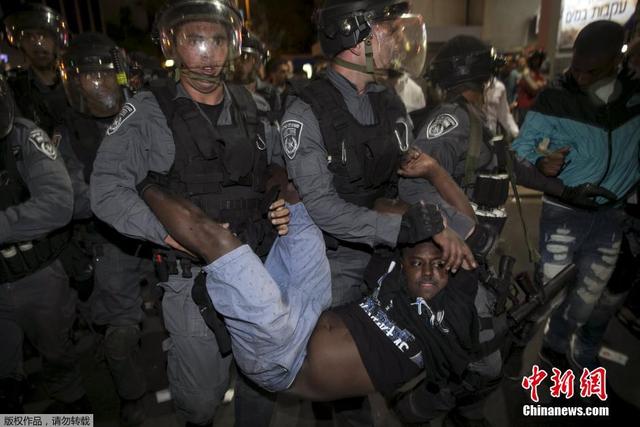 埃塞俄比亞裔以色列人與警察發生嚴重衝突
