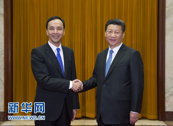 习近平总书记会见朱立伦谈了什么？