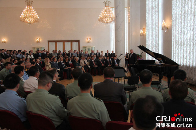 俄驻华使馆举行招待会 庆祝卫国战争胜利70周年 俄驻华使馆举行招待会 庆祝卫国战争胜利70周年