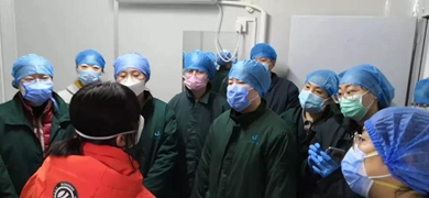 锦州49人医疗队接管雷神山医院A12病区