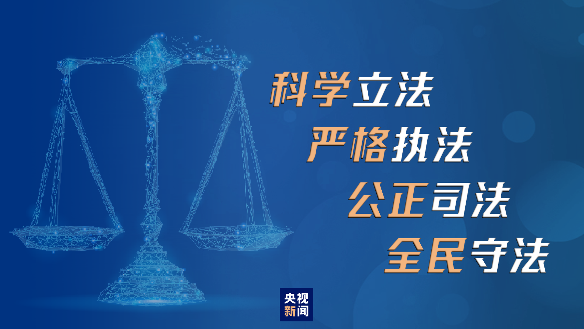 四个关键词,看法治中国建设新成就