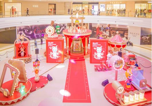Molly主题展首秀厦门人气火爆 泡泡玛特携十二生肖贺新春