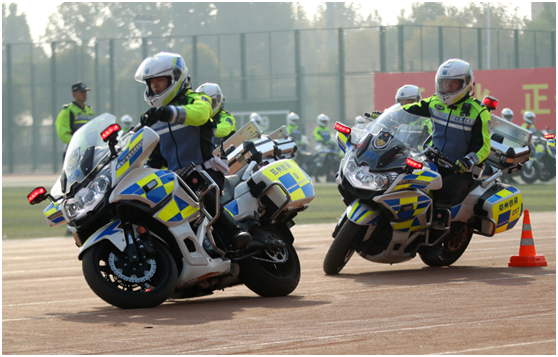 宇通護航全國交警系統實戰大練兵比武競賽 軍警産品實力亮相