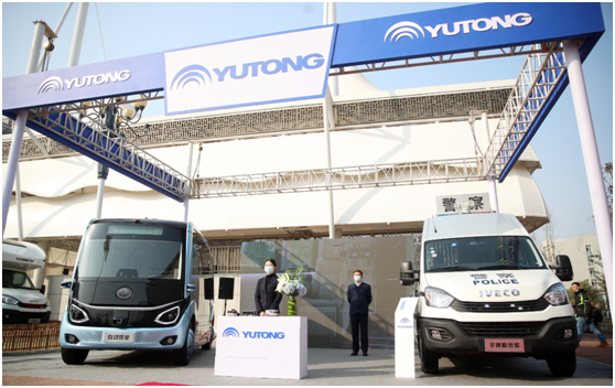 宇通護航全國交警系統實戰大練兵比武競賽 軍警産品實力亮相