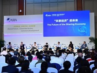 博鰲亞洲論壇“‘共享經濟’的未來”分論壇舉行