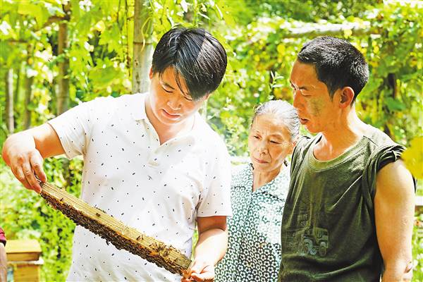 【区县联动 列表】綦江中峰镇为贫困户托养蜜蜂