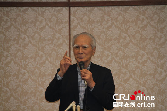 日本前首相村山富市批評安倍的"積極和平主義"