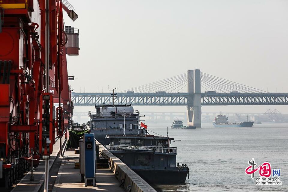 [共舞长江经济带•看高质量发展]扬帆起航芜湖港助力长三角一体化