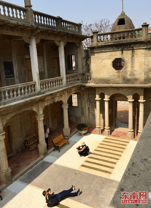 【焦点图】【泉州】【移动版】【Chinanews带图】晋江梧林这百幢古厝洋楼 盛满闽南华侨的乡愁