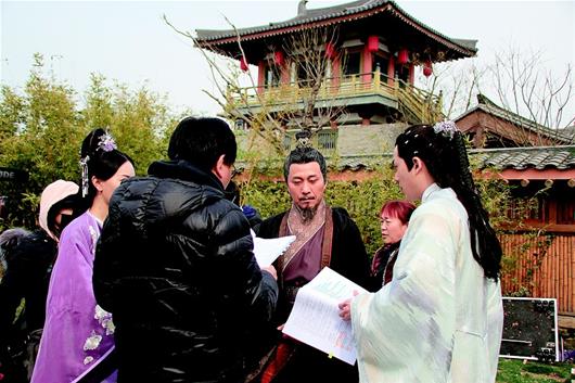 襄阳唐城影视拍摄基地观察：“盛唐气象”生根开花