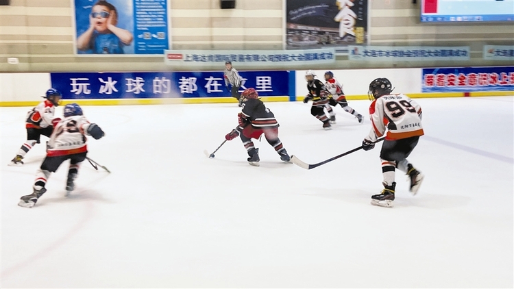 辽宁省第二届全民冰雪运动会青少年冰球赛在大连落幕