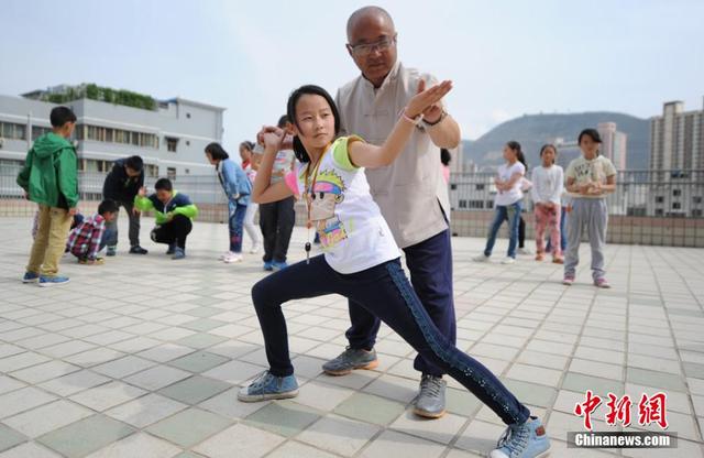 神秘“敦煌拳”走进兰州小学